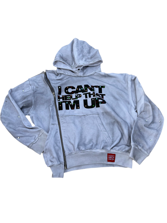 "NOT A HOODIE " Zipup
